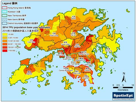 香港松樹分佈